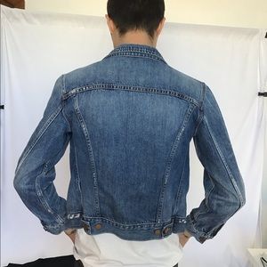 Denim jacket vintage worn to perfection